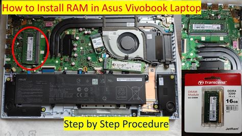 asus vivobook ram slots